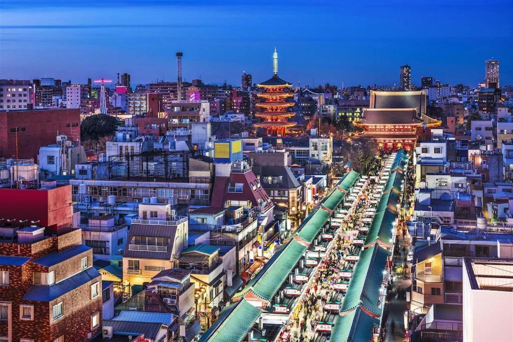 Ueno Yuyuhouse 1Ldk For Rent, Close To Senso-Ji Temple,Kaminarimon Gate,Kappabashi Dougu Street,Akihabara,Shinjuku And Disneyland Tokio Buitenkant foto